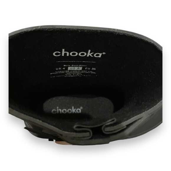 Chooka Women's Waterproof Moto Mid Boot Rain size 6 - Picture 6 of 6